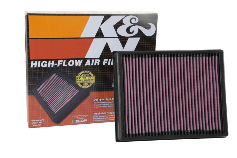 K&N 16-17 Ford Ranger 2.2L/3.2L DSL Drop In Air Filter K&N Engineering