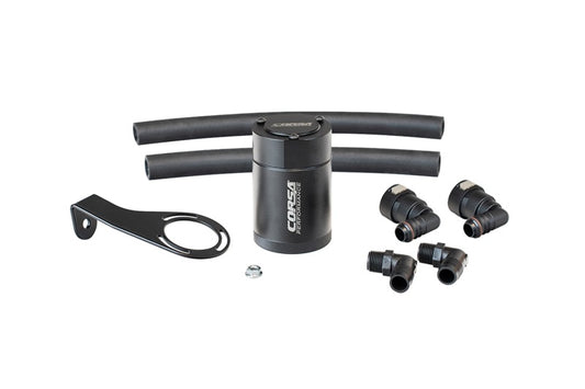 Corsa Aluminum Oil Catch Can w/ Bracket | Ford Bronco 2.7L Turbo CORSA Performance