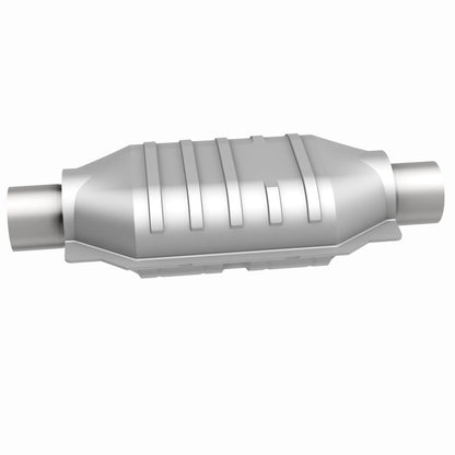 MagnaFlow Conv Universal-Fit 2.25in Inlet/Outlet Center/Center Oval 12in Body/7in Width Magnaflow