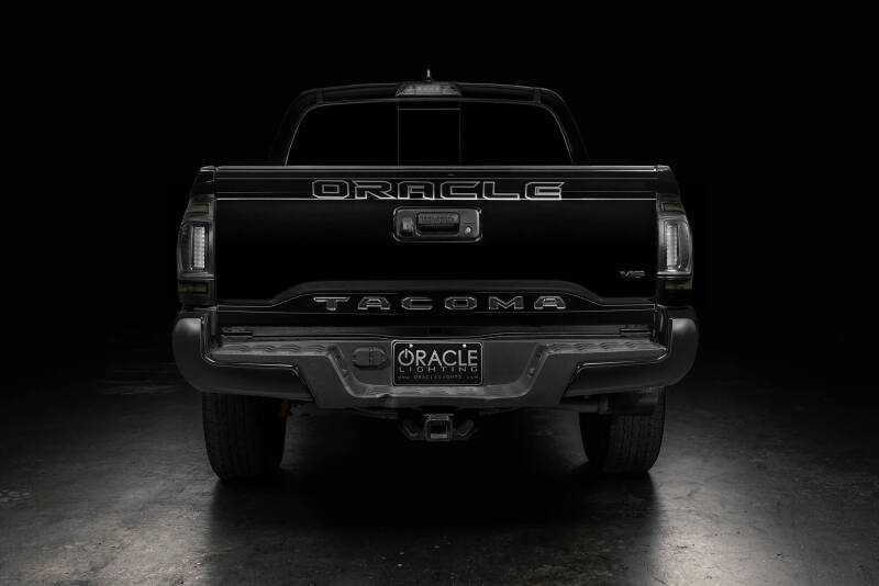 Oracle Lighting 16-23 Gen 3 Toyota Tacoma Black Series Flush Style LED Tail Lights