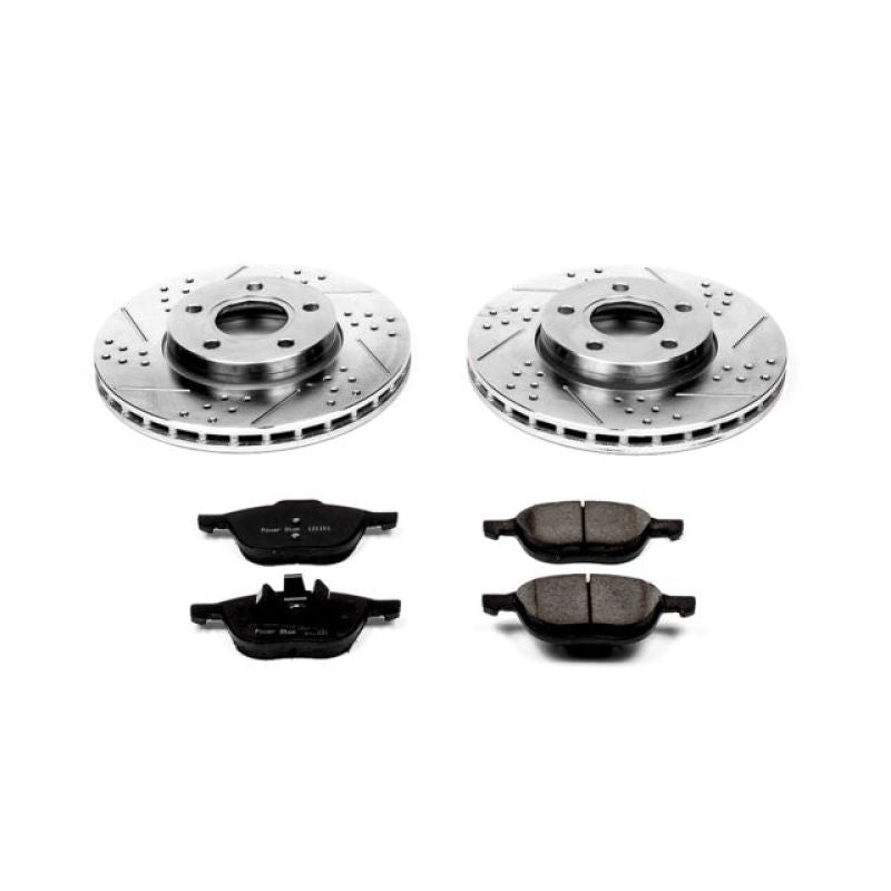 Power Stop 13-18 Ford C-Max Front Z23 Evolution Sport Brake Kit PowerStop