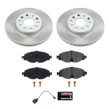 Load image into Gallery viewer, Power Stop 15-19 Volkswagen e-Golf Front Semi-Coated Rotor Kit