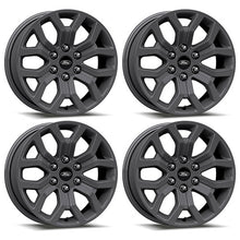 Load image into Gallery viewer, Ford Racing 2024 F-150 18x7.5in Wheel Kit - Matte Gray