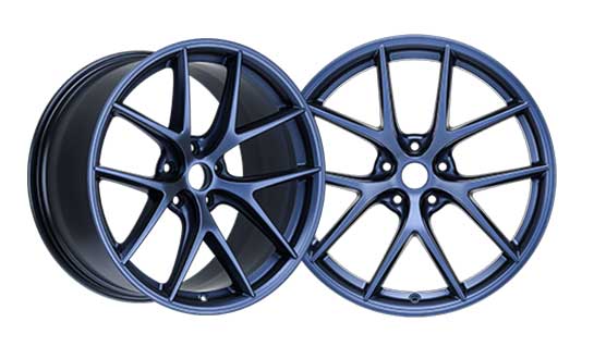 BBS Unlimited CI-R 19x8 ET46 (Face 1) Satin Indigo Blue Wheel CI2006AD07