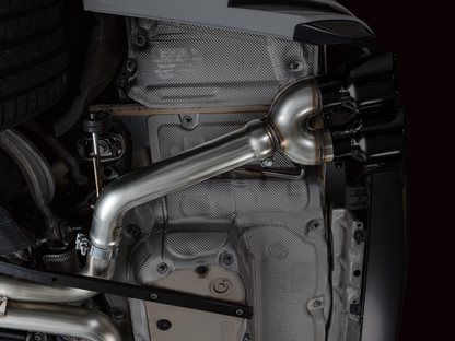 AWE Tuning 19-23 Audi C8 S6/S7 2.9T V6 AWD Track Edition Exhaust - Diamond Black Tips AWE Tuning