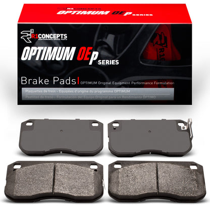 R1 Front OE Brake Pads 1987-1988 Mitsubishi Fuso FE/FE-CA & More - 2551-0624-00