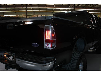 Spyder Ford F150 Styleside 97-03/F250 Version 2 LED Tail Lights Blk ALT-YD-FF15097-LED-G2-BK SPYDER