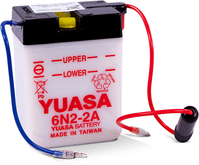 Yuasa 6N2-2A Conventional 6 Volt Battery Yuasa Battery