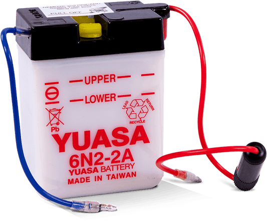 Yuasa 6N2-2A Conventional 6 Volt Battery Yuasa Battery