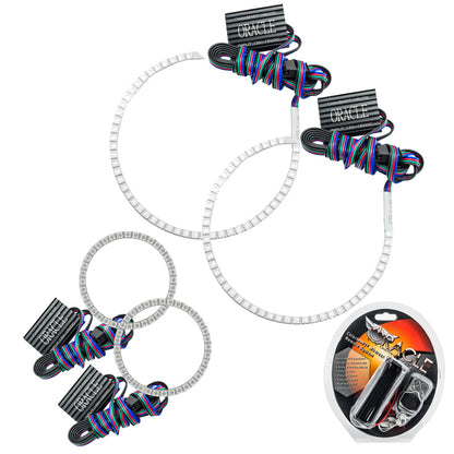 Oracle Suzuki Hayabusa 00-15 LED Motorcycle Halo Kit - ColorSHIFT ORACLE Lighting