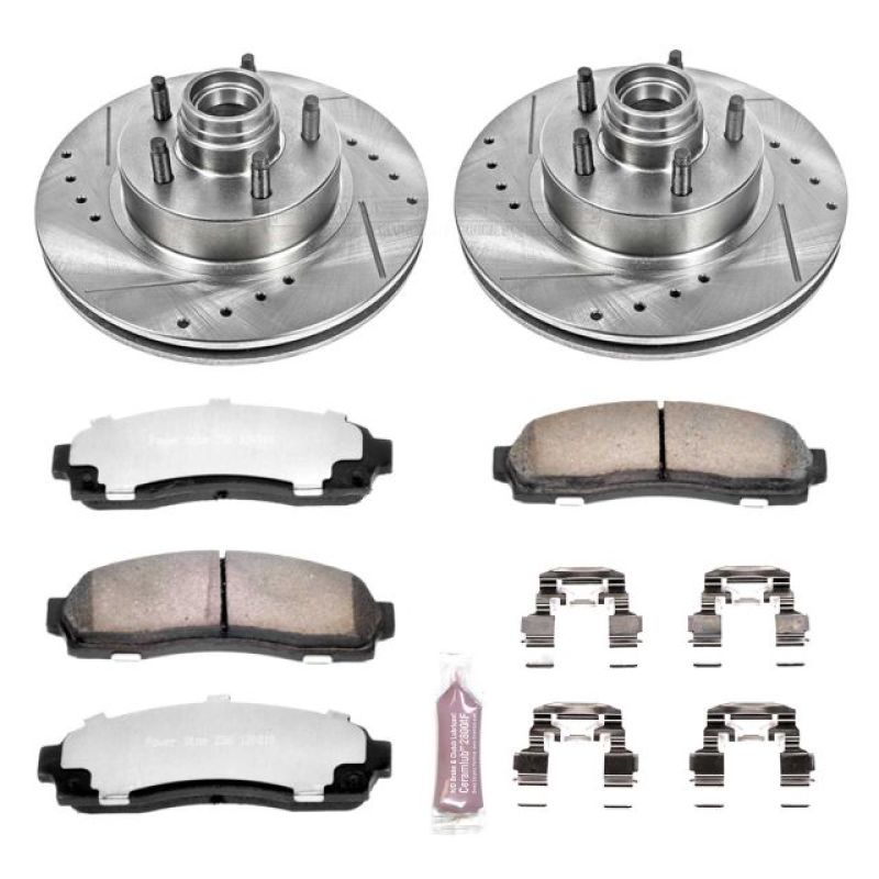 Power Stop 03-09 Ford Ranger Front Z36 Truck & Tow Brake Kit PowerStop