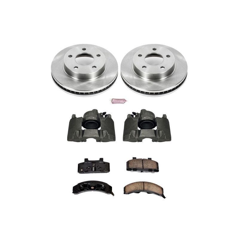 Power Stop 83-96 Buick Century Front Autospecialty Brake Kit w/Calipers PowerStop