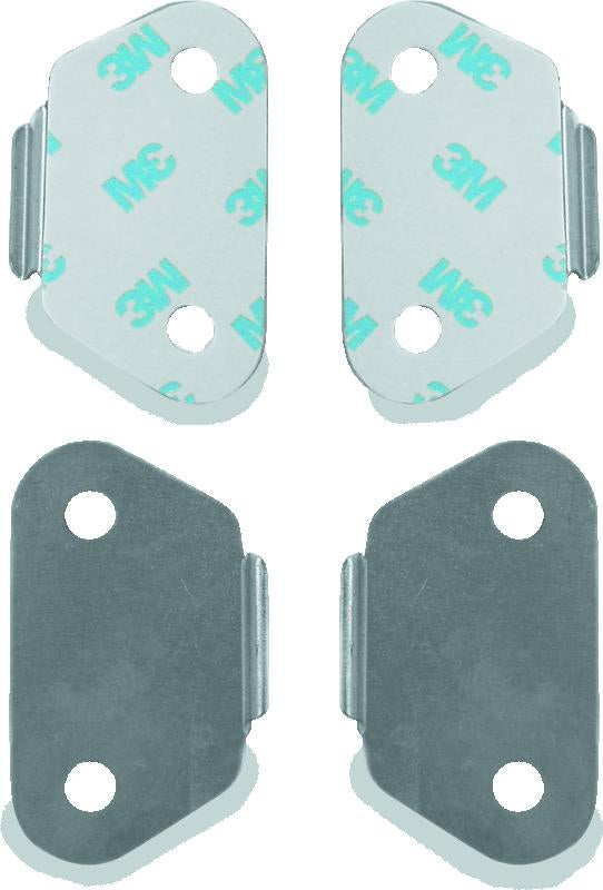 Bikers Choice 93-13 Touring Hard Bag Cover Wear Plates Pr - 491931