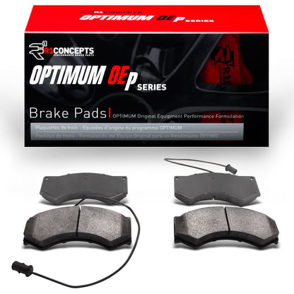 R1 Front OE Brake Pads 1987-1991 Iveco Euroturbo 230T & More - 2551-0494-00