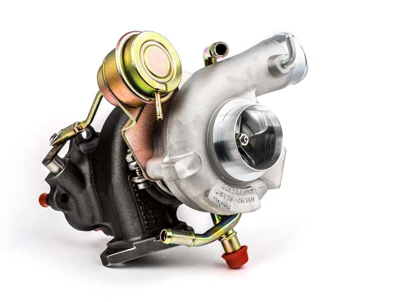 Forced Performance Subaru STi/WRX Blue Turbo 84mm Black Housing Internal WG w/Oil Line (D/S Only)