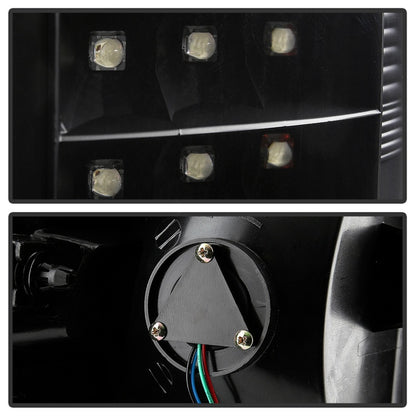 Spyder 13-18 Dodge Ram 2500/3500 LED Tail Lights LED Model Only - All Black (ALT-YD-DRAM13-LED-BKV2) SPYDER