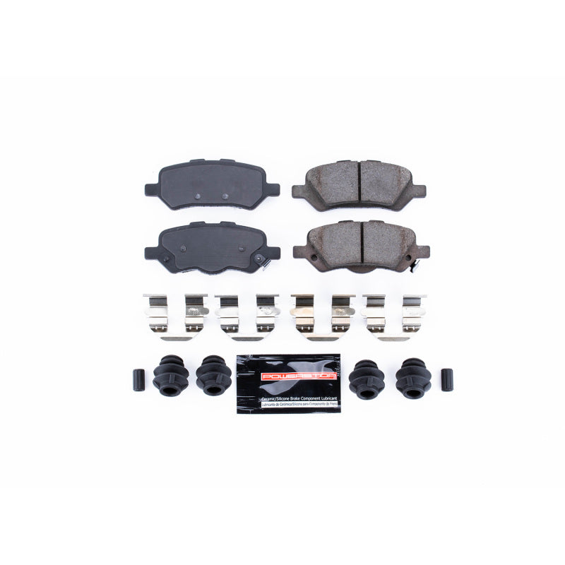 Power Stop 09-16 Toyota Venza Rear Z23 Evolution Sport Brake Pads w/Hardware PowerStop