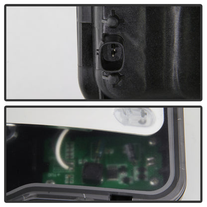 Spyder 16-18 GMC Sierra 1500 OEM Style Full LED Fog Light w/Switch - Clear (FL-GS2016-LED-C) SPYDER