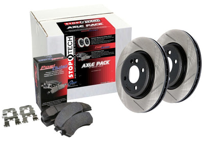 Street Axle Pack, Slotted, 4 Wheel Stoptech