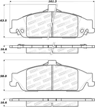 Load image into Gallery viewer, StopTech Premium Ceramic Brake Pads - 308.07270