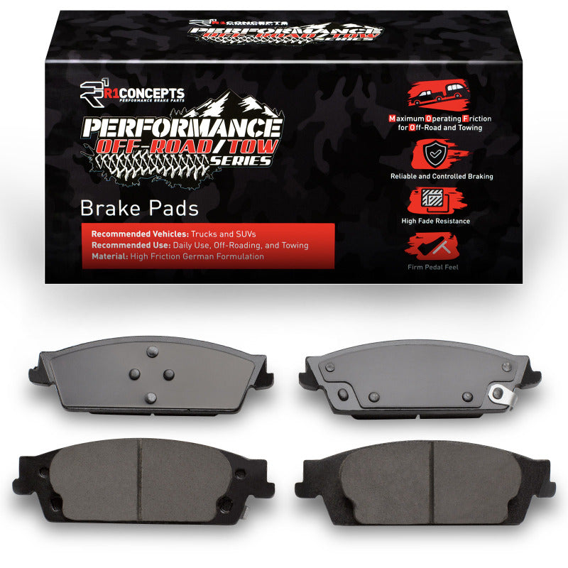 R1 07-20 GMC Yukon Xl Rear Off-Road/Tow Brake Pads