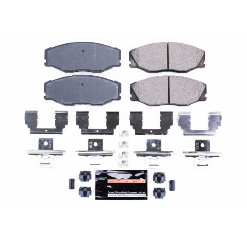 Power Stop 93-98 Toyota T100 Front Z23 Evolution Sport Brake Pads w/Hardware PowerStop