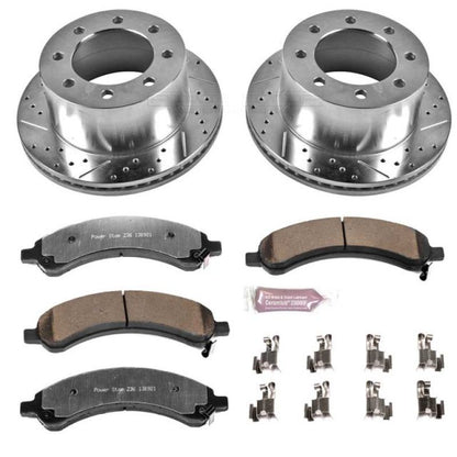 Power Stop 03-08 Chevrolet Express 3500 Rear Z36 Truck & Tow Brake Kit PowerStop