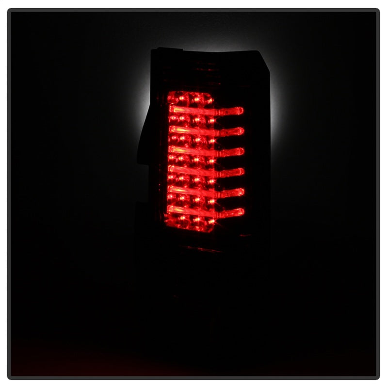Xtune Hummer H3 06-09 ( Non H3T ) LED Tail Lights Smoke ALT-ON-HH306-LED-SM SPYDER