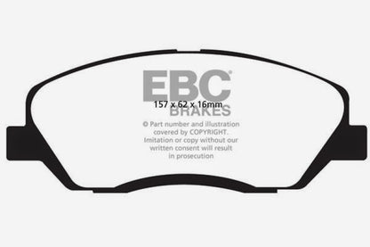 EBC Ultimax2 Front Brake Pads - UD1917 EBC