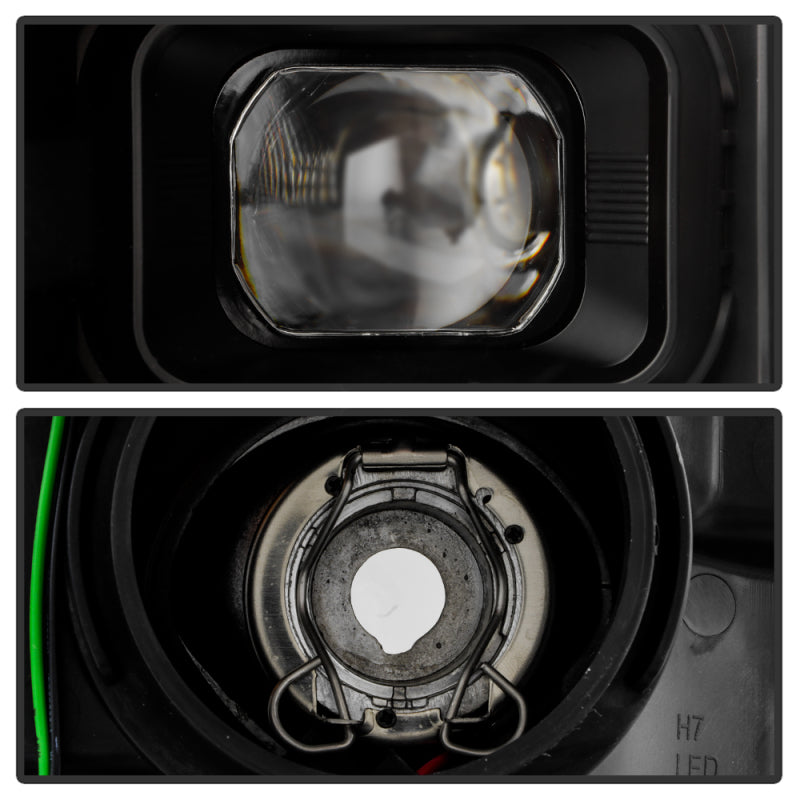 Spyder Signature 20-21 Ford F150 (Halogen Model) Proj. Headlights - Black (PRO-YD-FF15021HALSI-BK) SPYDER
