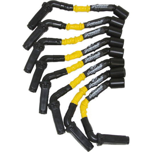 Granatelli 1999-2023 GM LS3 Yellow Coil-Near-Plug Ignition Wire Kit - Part 28-1811HTY