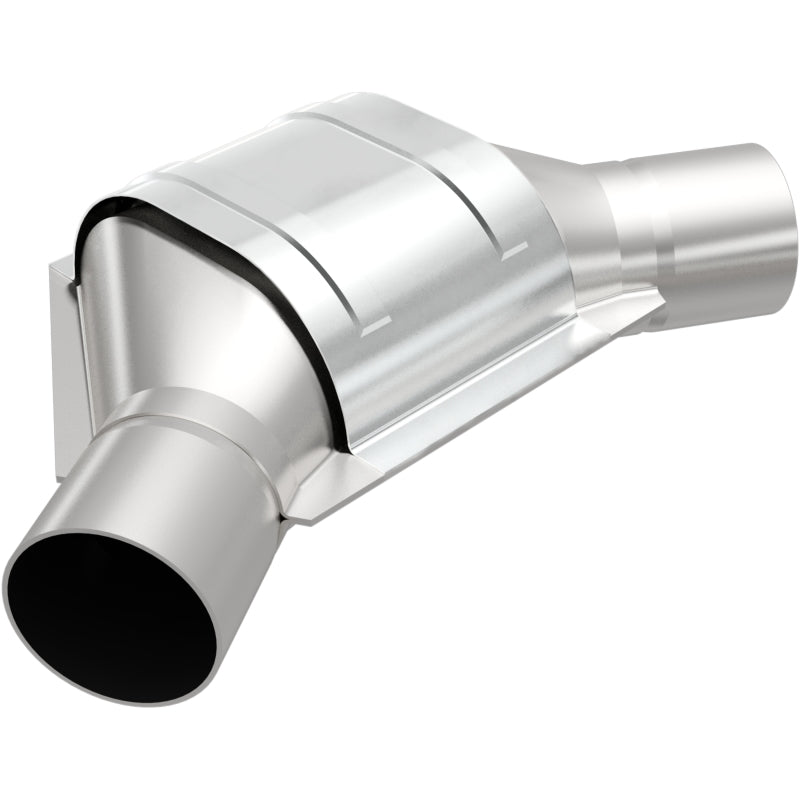 MagnaFlow Conv Univ 2.50inch Angled Inlet/Outlet Magnaflow