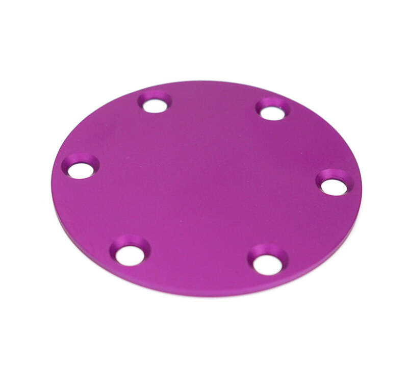 NRG Horn Delete Plate Laser Logo - Purple - STR-250PP