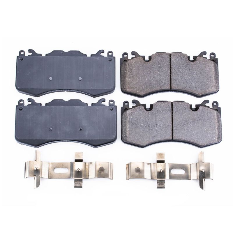 Power Stop 10-17 Land Rover Range Rover Front Z17 Evolution Ceramic Brake Pads w/Hardware PowerStop