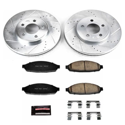 Power Stop 03-11 Ford Crown Victoria Front Z23 Evolution Sport Brake Kit PowerStop