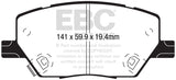 EBC Ultimax2 Front Brake Pads - UD1811