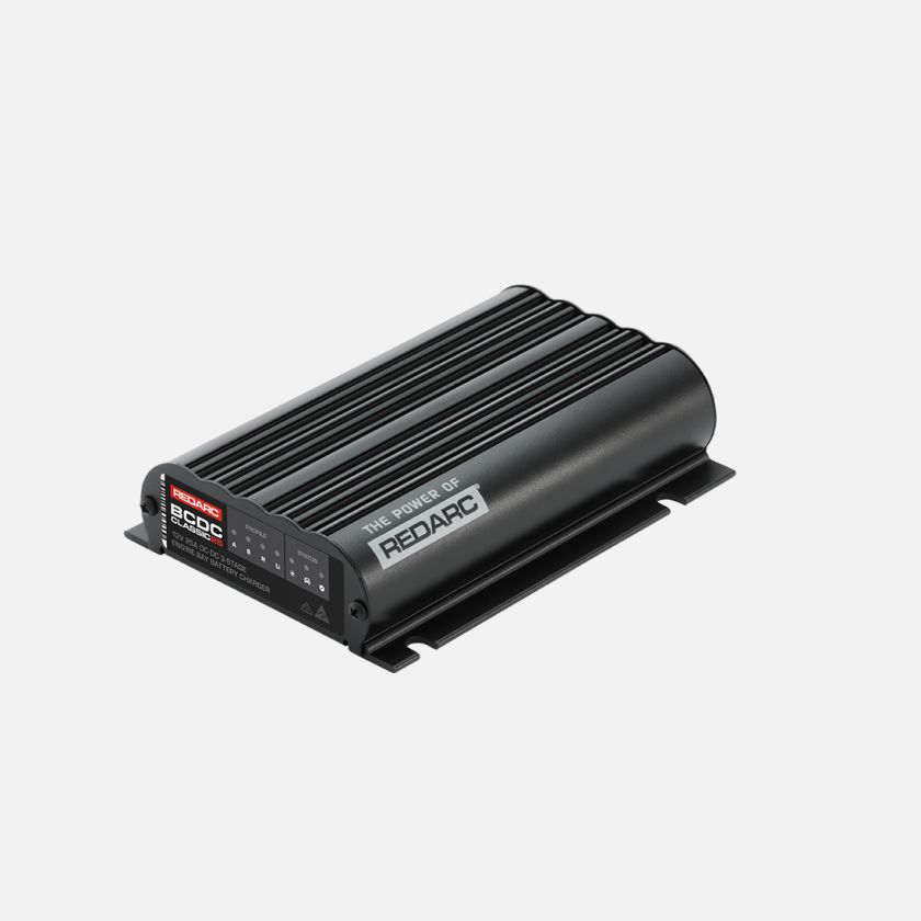 REDARC BCDC Classic 25A IN-Vehicle DC Battery Charger w/MPPT Solar Control & Smart Battery Monitor