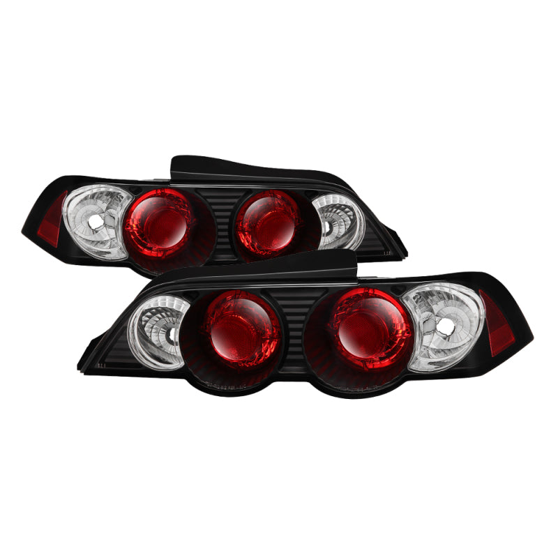 Spyder Acura RSX 02-04 Euro Style Tail Lights Black ALT-YD-ARSX02-BK SPYDER