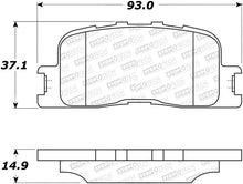 Load image into Gallery viewer, StopTech Street Disc Brake Pads - 305.08850