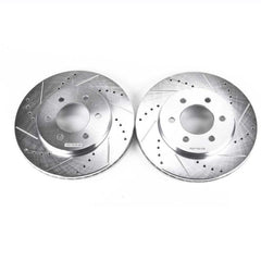 Power Stop 02-06 Ford Expedition Front Evolution Drilled & Slotted Rotors - Pair