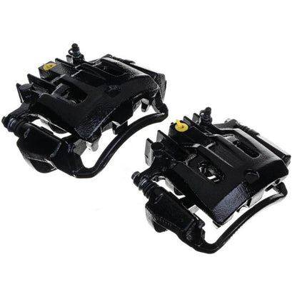 Power Stop 2000 Ford Excursion Rear Black Caliper - Pair w/Bracket PowerStop