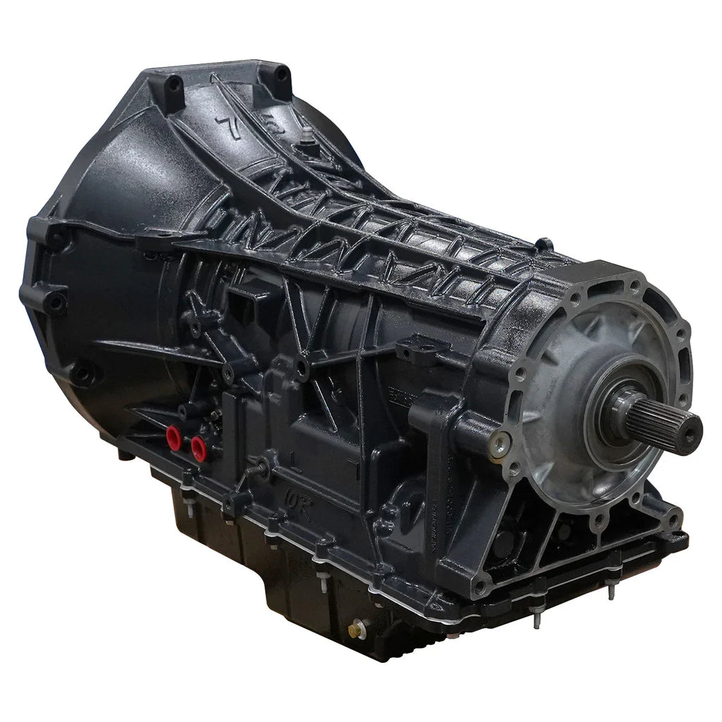 Rear-facing view of BD Diesel 10R80 RoadMaster Transmission – 2018–2020 Ford F-150 5.0L V8 (2WD, No Converter)