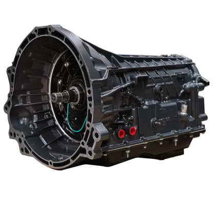Front-facing angled left view of BD Diesel Roadmaster 10R80 Transmission for 2020–2024 Ford Transit