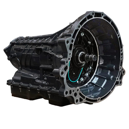 Front-facing angled right view of BD Diesel Roadmaster 10R80 Transmission – 2020–2024 Ford Transit