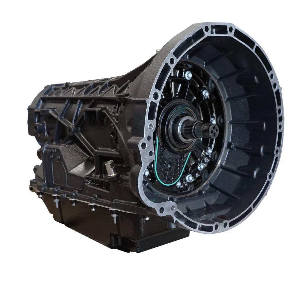 Front-facing angled right view of BD Diesel 10R80 Transmission – 2021–2024 Ford F-150 EcoBoost 4WD