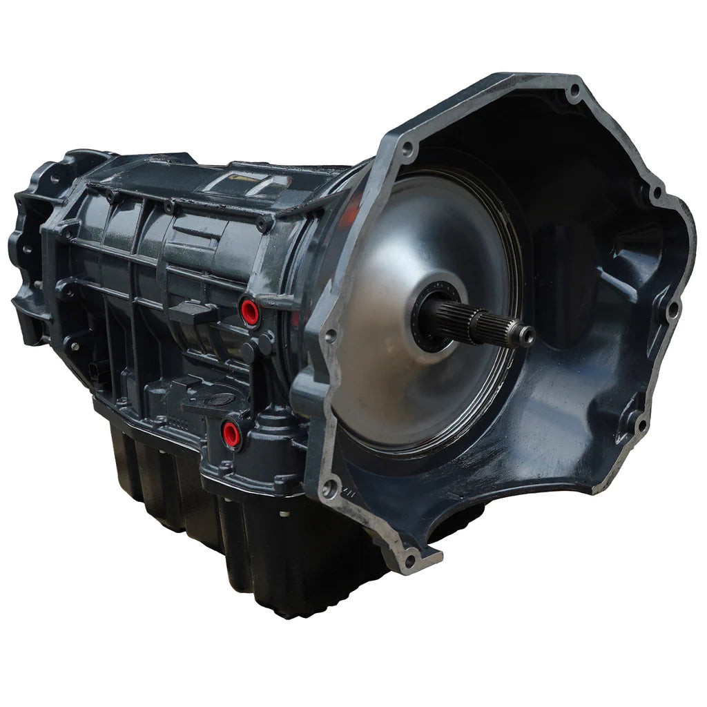 BD Diesel 68RFE Transmission for 2007.5–2018 Dodge Ram 6.7L Cummins (4WD) – front-facing angled right view