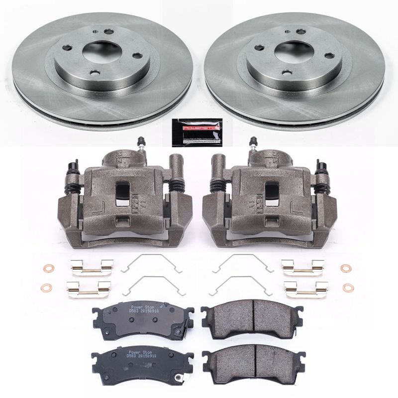 Power Stop 99-00 Mazda Protege Front Autospecialty Brake Kit w/Calipers PowerStop