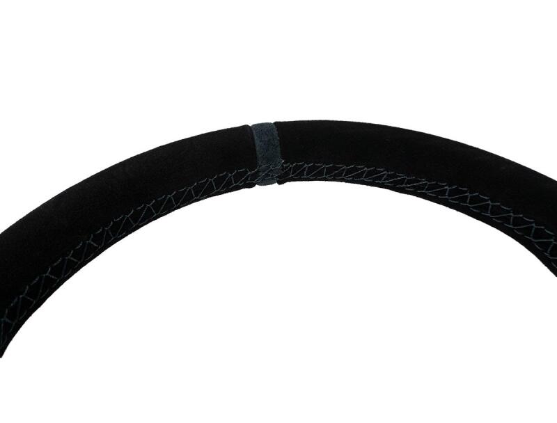 PRP Suede D-Shape Steering Wheel - Blue G251