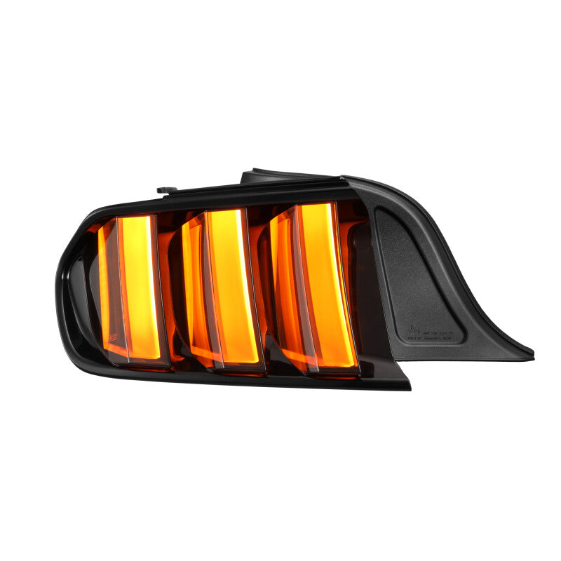 AlphaRex 655010 15-23 Ford Mustang NOVA-Series Prismatic LED Tail Lights Alpha-Black