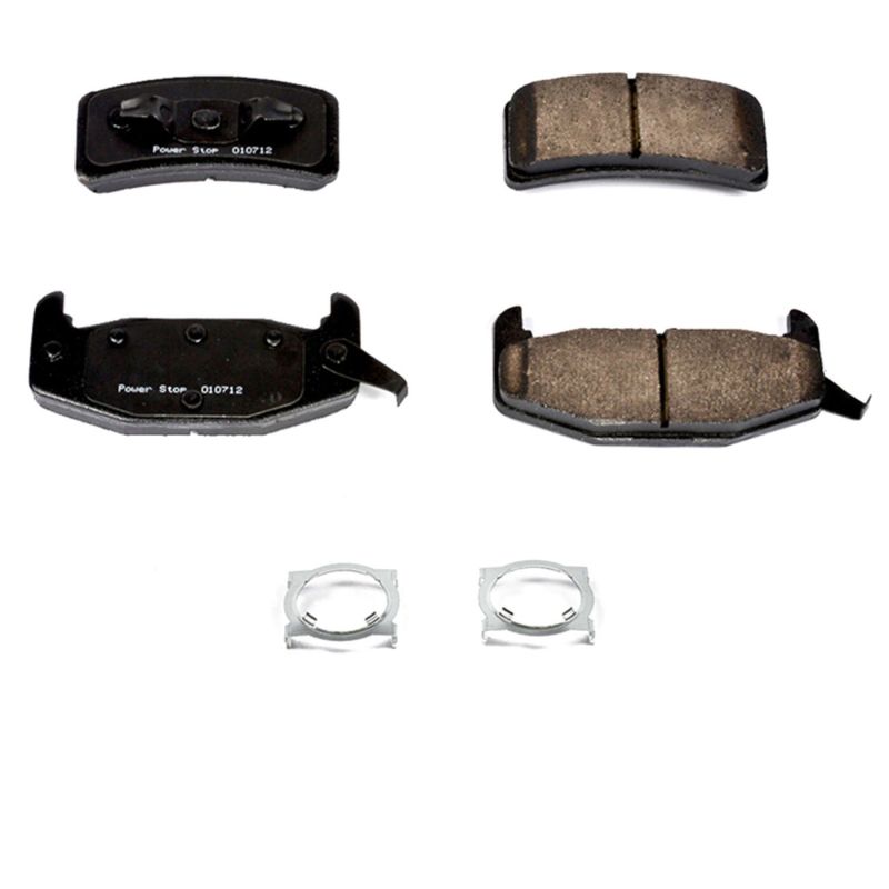 Power Stop 88-93 Buick Regal Rear Z17 Evolution Ceramic Brake Pads w/Hardware PowerStop